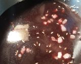A picture of step 2 of Grape Juice Rice with Pancetta.