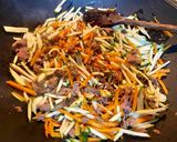 Foto del passaggio 2 della ricetta Noodle di riso orientali