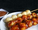 Foto langkah ke 12 dari resep Cilok Tusuk Bumbu Kacang.