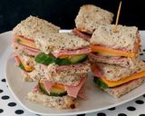 A picture of step 3 of My Ham, Cheese & Cucumber Sarnies.