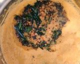 A picture of step 5 of Rice with Molaghootal, Dry Neem flower Pachdi & papad.