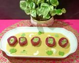 A picture of step 7 of Beetroot Paneer Shaam Savera Kofta Curry.