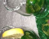 A picture of step 2 of Green ice soda💚گرین آٸس سوڈا💚.