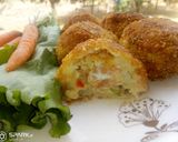 A picture of step 5 of Stuffed Potatoe skewers.