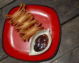 Foto langkah ke 3 dari resep 25. Sosis bentuk Kepiting.