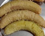 A picture of step 2 of Raw banana dry curry (suki bhaji).