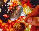 A picture of step 9 of Black chick peas chaat.