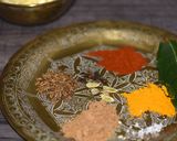 A picture of step 3 of Desi Murgh Curry.