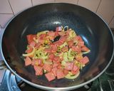 Foto langkah ke 3 dari resep Spaghetti Alfredo.