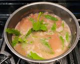 A picture of step 1 of Cecina with Pot Beans and Tomato Salsa.