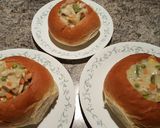 A picture of step 9 of Bread Bowls.