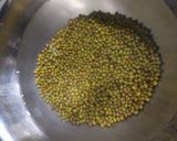 A picture of step 1 of Moong pulav.