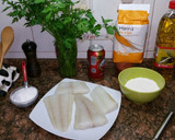 Foto del paso 1 de la receta: Tajadas de bacalao a la romana