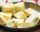 A picture of step 2 of Desi meets videsi -Paneer Piccata.