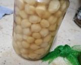 A picture of step 1 of Imli chana Chaat.