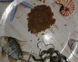 Foto langkah ke 3 dari resep Kue kacang coklat teflon.
