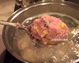 A picture of step 7 of Corn Tofu Pork Meatballs.