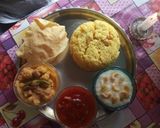 ফুলকপির নিরামিষ কোরমা(fulkopir niramish ranna recipe in Bengali) রেসিপির ধাপ 12 ছবি