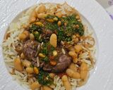 صورة لخطوة 6 من وصفة فاصولياء بيضاء صوص بندورة مع رز