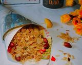 A picture of step 3 of Poha fry.