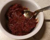 A picture of step 1 of Sun-dried tomato and prosciutto tear and share.