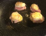 Foto del passaggio 3 della ricetta Cialdoni di mozzarella e prosciutto cotto