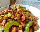 Gambar langkah 4 resipi Peria & Tempe Varuval (VEGETARIAN).