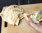 A picture of step 12 of Chicken shawarma pockets.