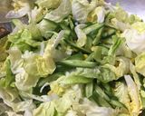 Hình bước làm 4 của món Salad trộn sốt mè rang
