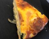 Une image de l'étape 4 de Tarte sans pâte au saumon.