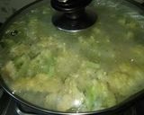 A picture of step 1 of Cauliflower kesariya Burfi.