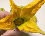 Deep fried pumpkin flowers recipe step 2 photo