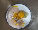 Foto langkah ke 2 dari resep Roti Tawar Kukus Keju (No Ulen).