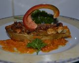 Pas rețetă Bărcuțe din vinete albe în sos orange:) 2 fotografie