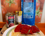 Foto del paso 1 de la receta: Bacalao en salsa de piquillo olla GM