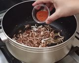A picture of step 3 of Vegetables Qorma.