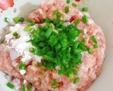 Hình bước làm 4 của món Hoành thánh thịt xá xíu