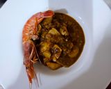 Foto del paso 12 de la receta: Fumet de gambas con mero y patatas