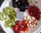 A picture of step 1 of Mix fruit pizza.
