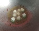 A picture of step 3 of Navaratan curry.
