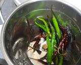 Mizoram Style Hmarcha Rawt Roasted Green Chilli Chutney recipe step 1 photo