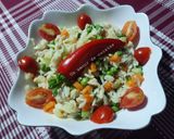 Une image de l'étape 9 de Salade de pâtes orzo 🥣.