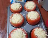 Foto del paso 4 de la receta: Tomates rellenos con pollo al horno