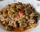 Foto del paso 3 de la receta: Habas con arroz