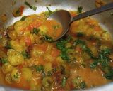 A picture of step 4 of Babugosha Khatti Meethi Chutney.