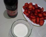صورة لخطوة 1 من وصفة تحليه بالفراولة روعه 🍓🍓