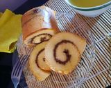 Foto langkah ke 12 dari resep Bolu Gulung (Swiss Roll) Lembut.