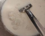 A picture of step 1 of Rice kheer.