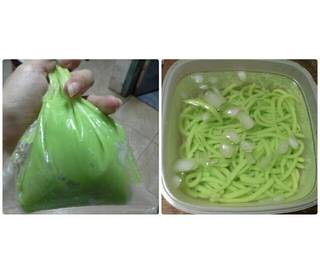 Cendol Hijau Homemade - Step 3
