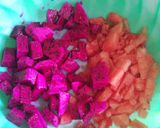 Foto langkah ke 1 dari resep Es susu merah.